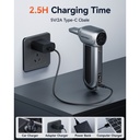 Wolfbox Portable Turbo Compressed Air Jetfan Handheld Cleaner & Hairdryer