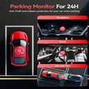 REDTIGER VP20 530 Dash Cam - 3-Channel 2.5K+1080P with IR Night Vision