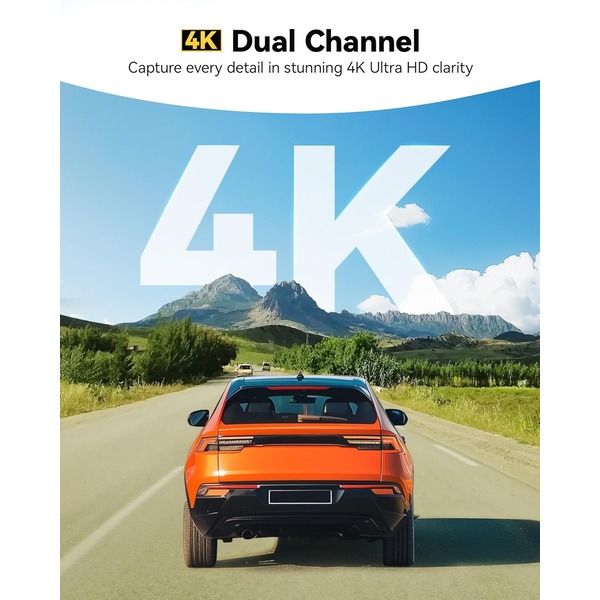 WOLFBOX G850 PRO 4K Mirror Dash Cam - Advanced Safety & Clarity