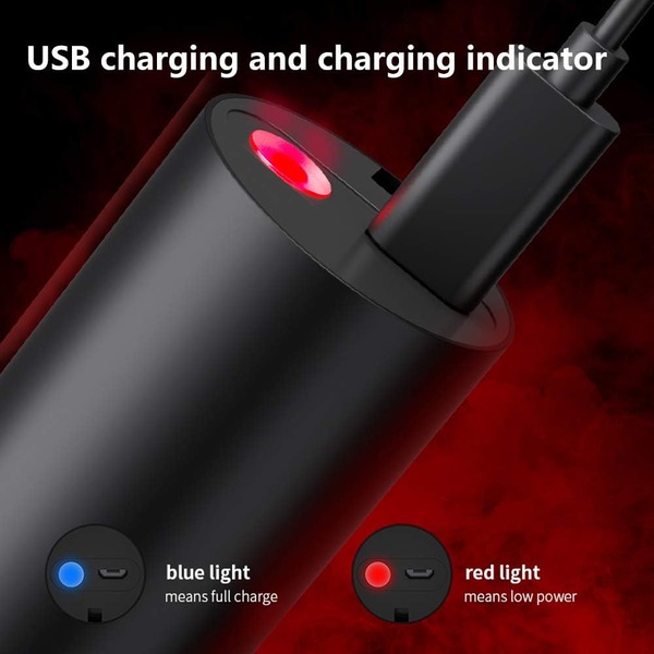 SUPERFIRE S11-H Rechargeable Flashlight - 2000 Lumens LED