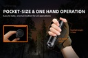 SUPERFIRE S3-A Rechargeable EDC Flashlight Torch 146 Lumens