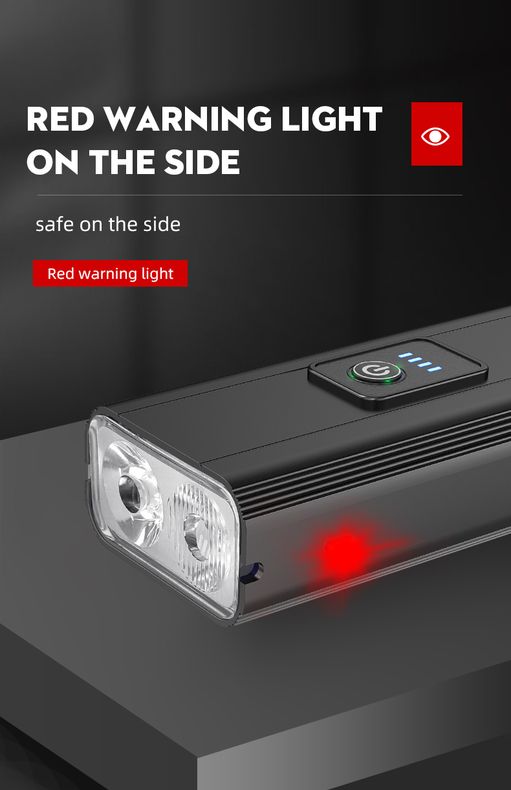 Superfire GT-R3 600lm Front Bicycle Light Rechargeable Water Resistant