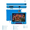 PRITOM Learning Kids Tablet 10.1" HD - 3GB RAM, 64GB Storage, WiFi - Blue