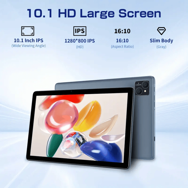 Pritom P30h 10.1" Tablet, 6GB RAM, 128GB ROM, 4G LTE, Android