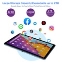 Pritom P30h 10.1" Tablet, 6GB RAM, 128GB ROM, 4G LTE, Android