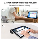 Pritom P30h 10.1" Tablet, 6GB RAM, 128GB ROM, 4G LTE, Android - Blue