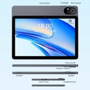 Pritom D20 10.1" Tablet - 6GB+18GB RAM, 128GB ROM, Wi-Fi6, 6000mAh Battery
