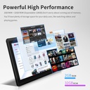 Pritom 7" Tablet 4GB RAM 32GB ROM 3500mAh Battery with Protective Cover - Green