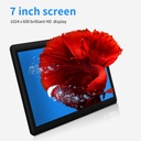 Pritom 7" Tablet 4GB RAM 32GB ROM 3500mAh Battery with Protective Cover - Pink