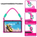 PRITOM Kids Adventure Tablet 7" - 2GB RAM, 32GB Storage, Parental Controls - Pink