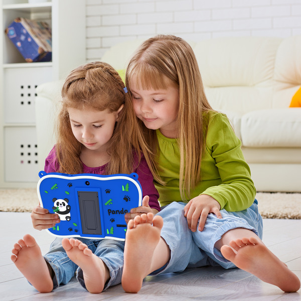 Pritom Smart Kids Panda Tablet 7" WiFi Parental Control 2GB RAM, 32GB ROM - Blue