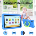 Pritom Tab 8 Pro Kids - 8GB RAM, 64GB ROM, Parental Controls, 5000mAh - Blue