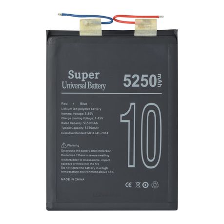 Battery UNIVERSAL No10 A57956-01 Redmi 9A Note9 Sam A21S