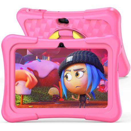 Pritom Smart Tablet for Kids 7" with WiFi 2GB RAM 32GB ROM Parental Control - Pink