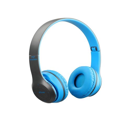 HEADPHONES AAA P47 BLUE 