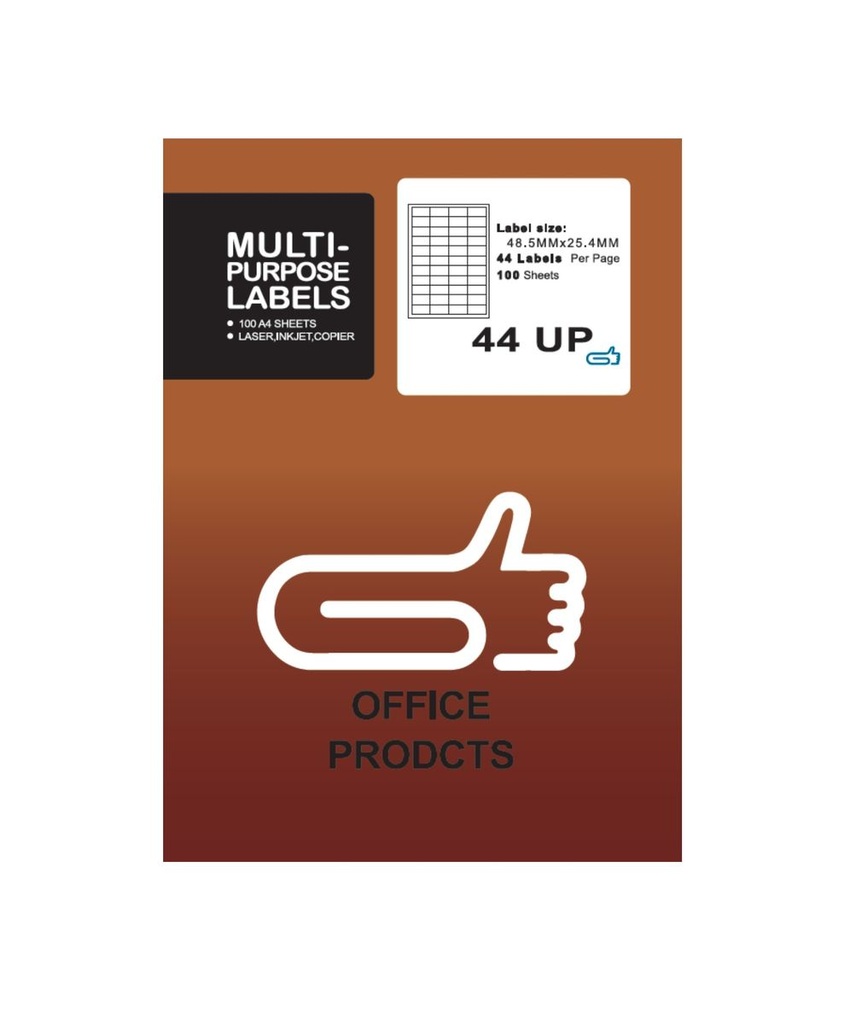 STATIO STICKER 44UP LABELS