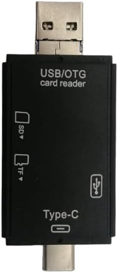ADAPTER USB/TYPE C/MICRO USB CARD READER