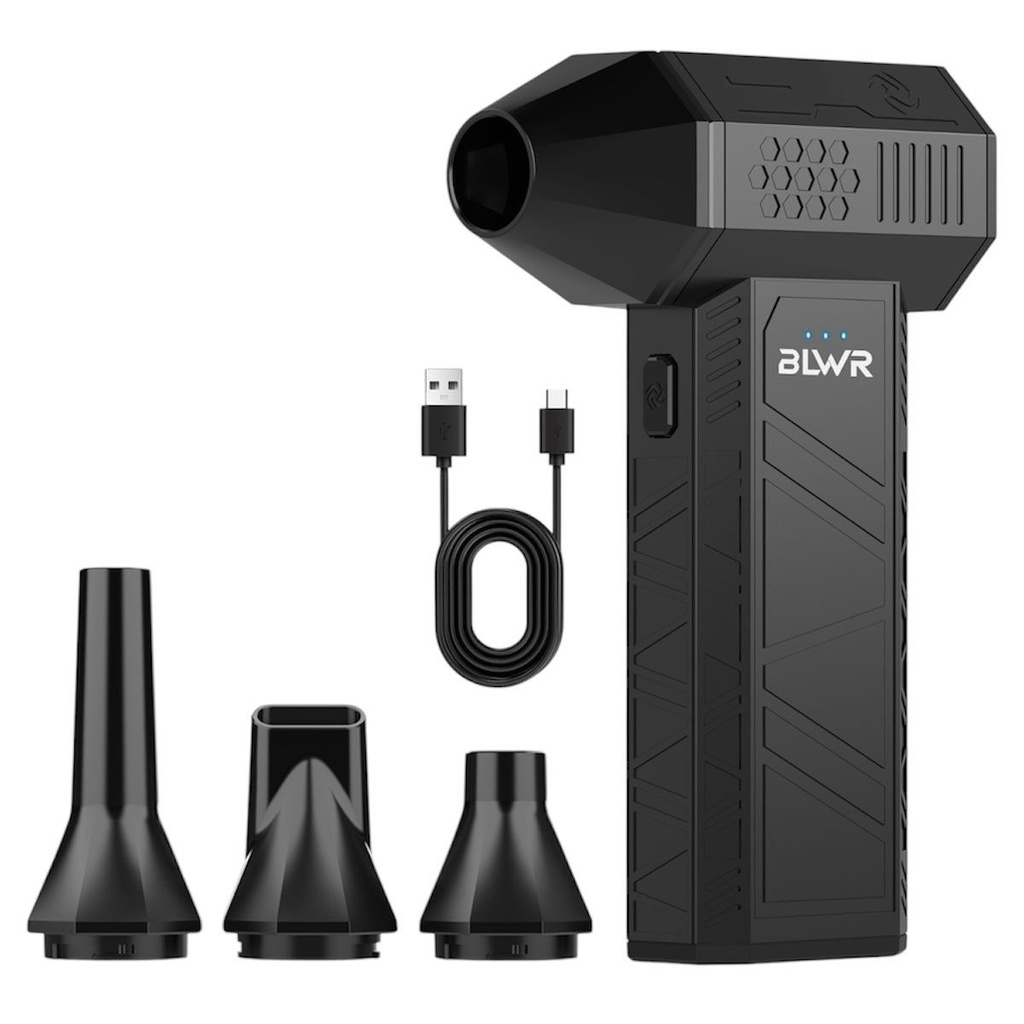 BLWR 101 Mini Portable Turbo Air Fan Blower/Handheld Cleaner & Hairdryer
