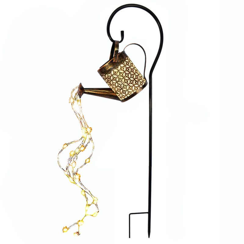 LIGHT GARDEN WATERING CAN SOLAR LIGHT  