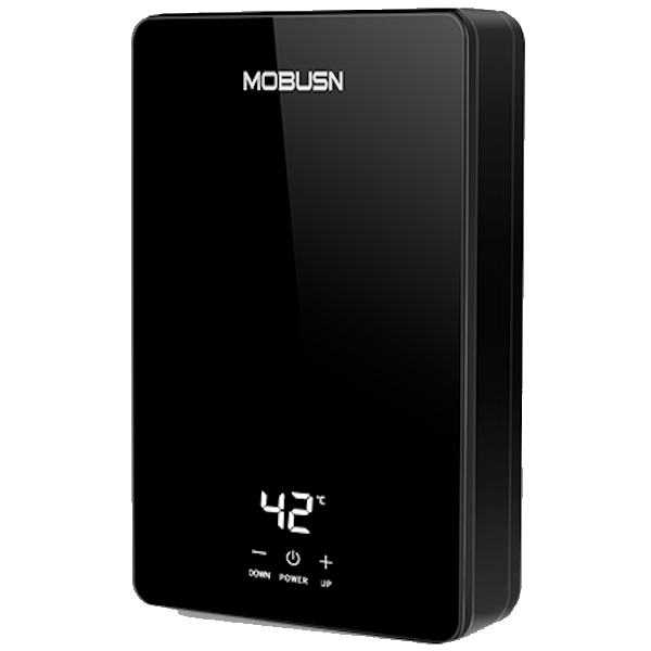 Mobusn 6KW Instant Electric Water Heater Tankless Shower with LED Display