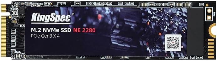 MEMORY KingSpec M.2 NVMe 2280 PCIe3.0 SSD 256GB NE-256 2280