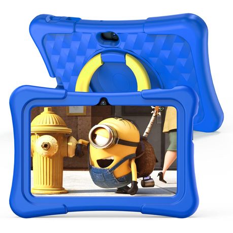 [5430] Pritom Smart Tablet for Kids 7" with WiFi 2GB RAM 32GB ROM Parental Control - Blue
