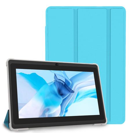 [5653] Pritom 7" Tablet 4GB RAM 32GB ROM 3500mAh Battery with Protective Cover - Blue