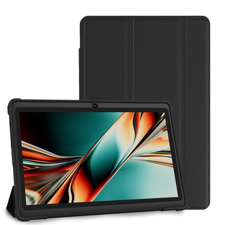 [5655] Pritom 7" Tablet 4GB RAM 32GB ROM 3500mAh Battery with Protective Cover - Black