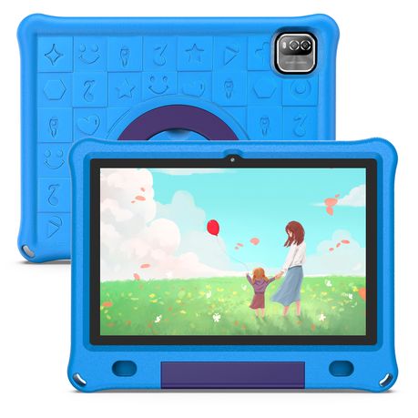 [5985] PRITOM Learning Kids Tablet 10.1" HD - 3GB RAM, 64GB Storage, WiFi - Blue