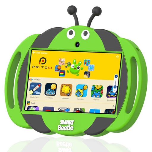 [6413] PRITOM Kids Smart Tablet 7 WiFi | 2GB RAM, 32GB Storage, Parental Controls - Green