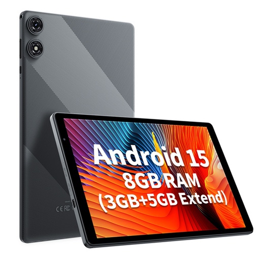[7219] Pritom D11 10.1" Tablet - 3GB+9GB RAM, 32GB ROM, Wi-Fi6, 6000mAh Battery